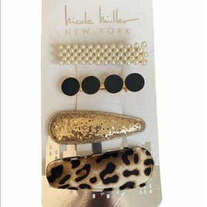 Nicole Miller hair clips